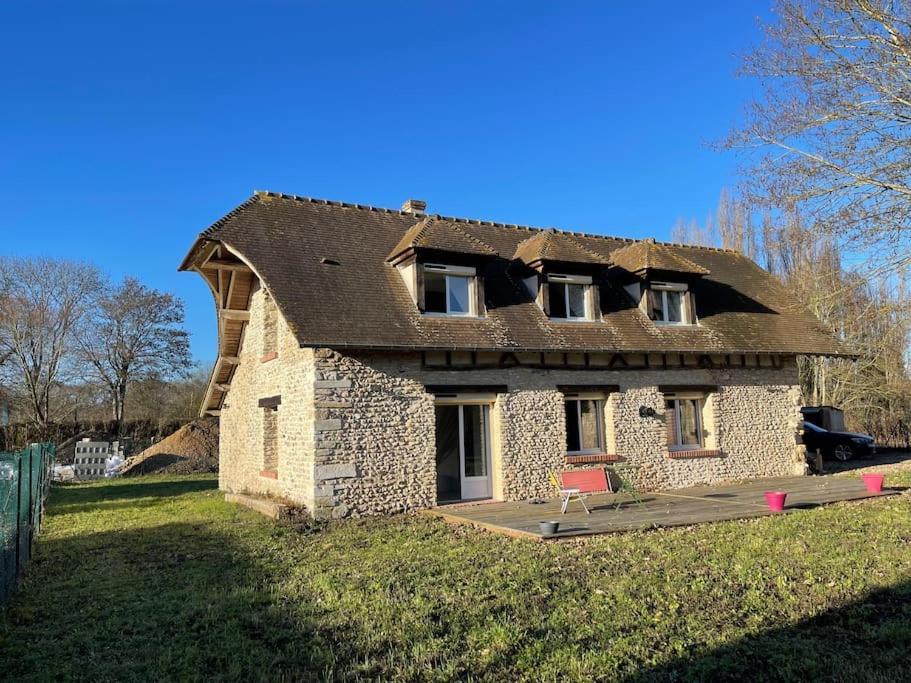 Maison Ancienne Vallee De L'Eure Villa Hardencourt-Cocherel Exterior photo